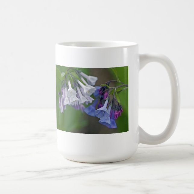 Mug Virginia Bluebells Fleurs sauvages (Droite)