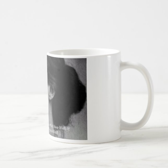 Mug Virginia Woolf Dîne/ Aimez Bien Cadeaux de Citatio (Droite)