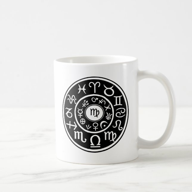 Mug Virgo - Constellation astrologique zodiaque (Droite)