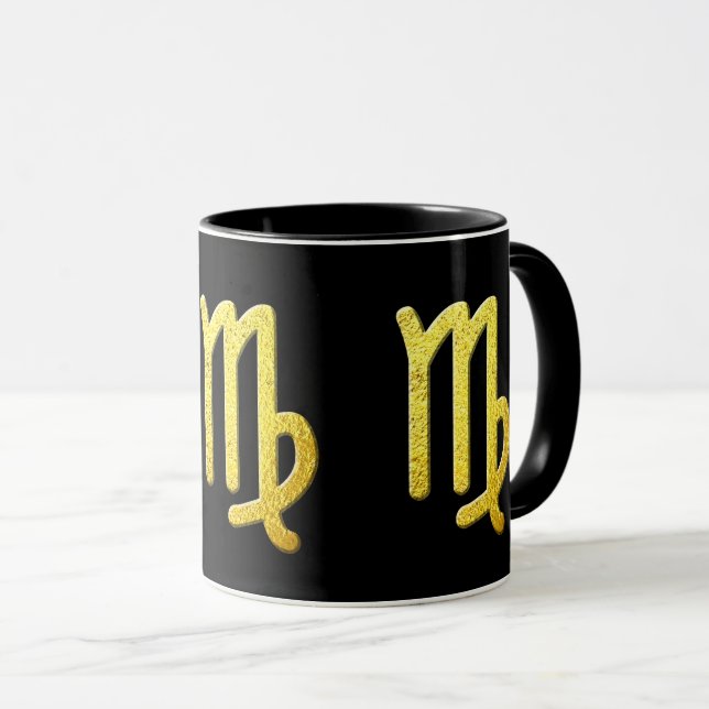 Mug Virgo Gold (Devant droit)