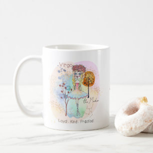 Mug Virgo Le Maiden Zodiac Nom du signe