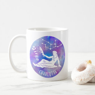 Mug Virgo Maiden Constellation Stations Nom Anniversai