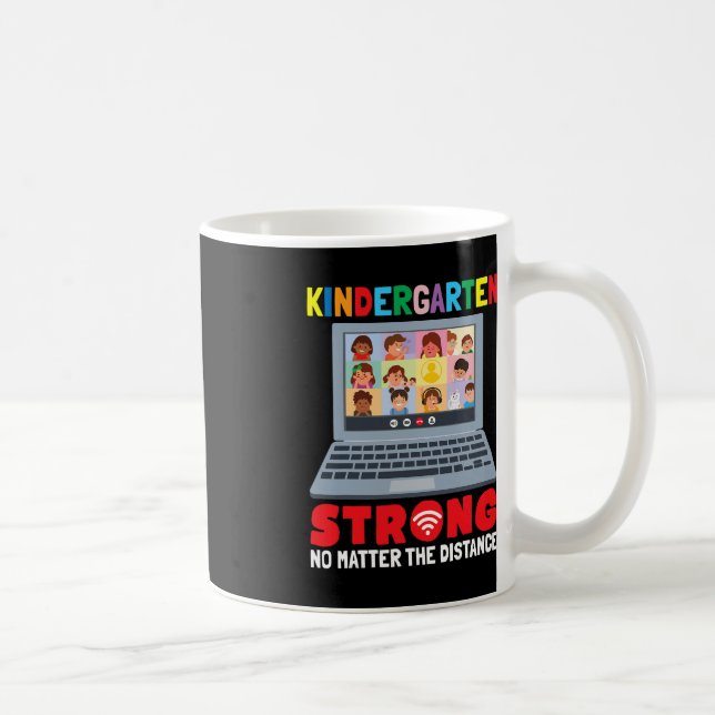 Mug Virtual Kindergarten Fun 100 jours d'enseignement  (Droite)