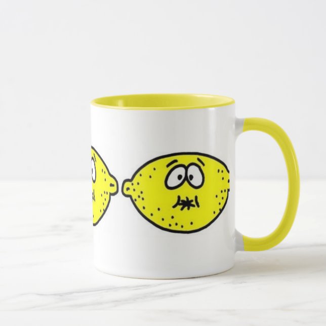 Mug Visage aigre de citron (Droite)