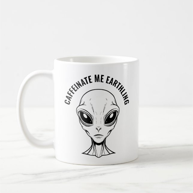 Mug Visage Alien (Gauche)