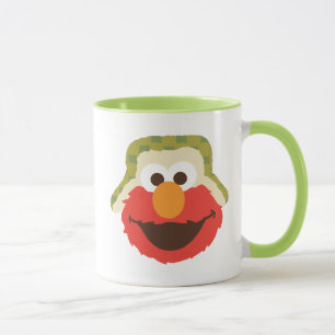 Mug Visage boisée d'Elmo