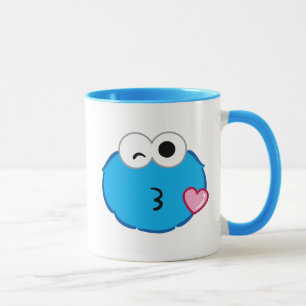 Mug Visage de biscuits lancer un baiser