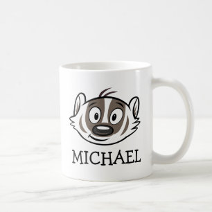 Mug Visage de blaireau de boomer du raton laveur   de