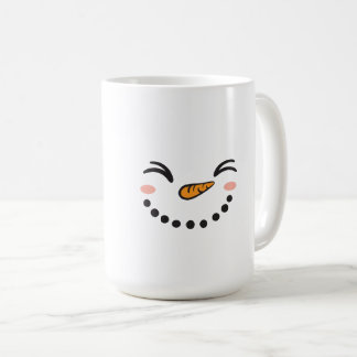 Mug Visage de bonhomme de neige