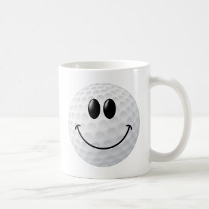 Mug Visage de boule de golf