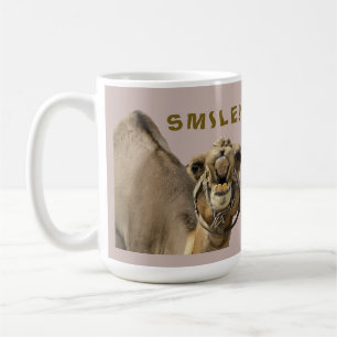 MUG VISAGE DE CHAMEAU AVEC DENTS & GRAND SOURIRE VOUS 