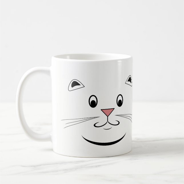Mug Visage de chat Kitty (Gauche)