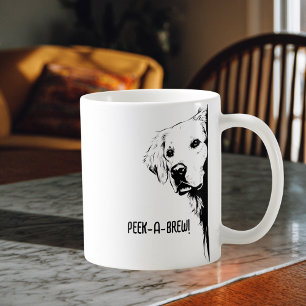 Mug Visage de Chien Drôle & Friandises Maman de Chien