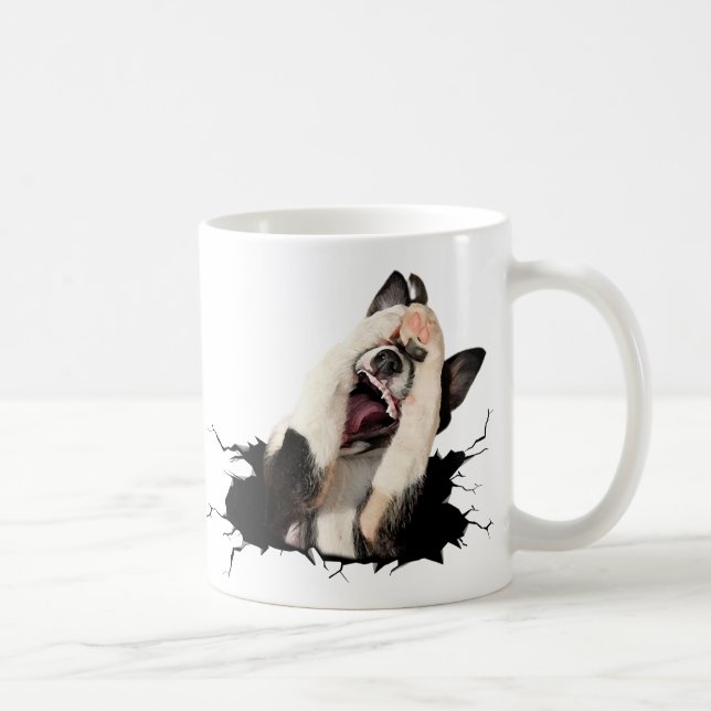 Mug Visage de chien Fanny  (Droite)
