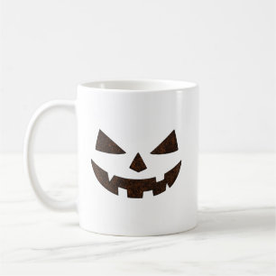 Mug Visage de Citrouille Rétro Jack O Lantern Cadeau d