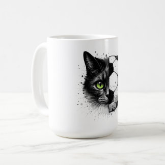 Mug Visage de Joueur | T-shirt Graphique Demi-Chat Dem