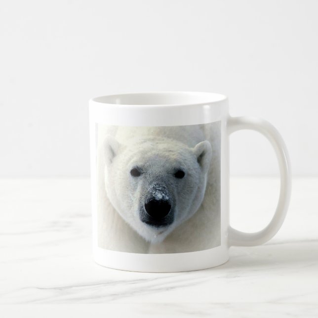 Mug Visage de l'ours polaire (Droite)