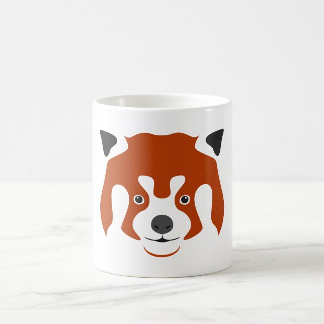 MUG VISAGE DE PANDA ROUX (Centre)