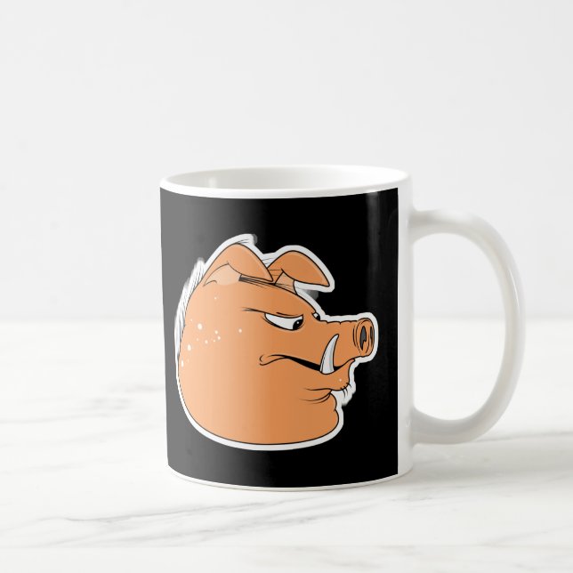 Mug visage de porc (Droite)