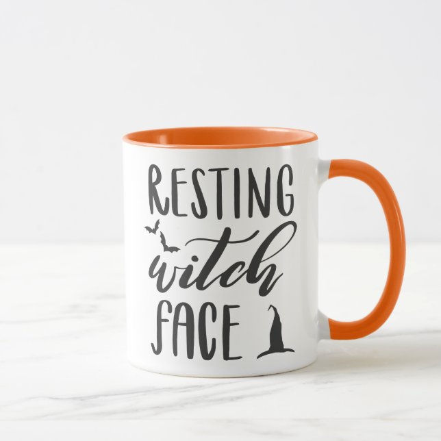 MUG VISAGE DE REPOS DE SORCIÈRE (Droite)
