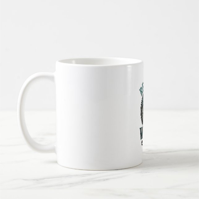 Mug Visage de sorcière au repos design Halloween vinta (Gauche)