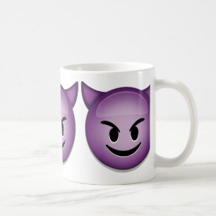 Mug Visage de sourire avec des klaxons Emoji