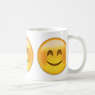 Mug Visage de sourire avec les yeux de sourire Emoji