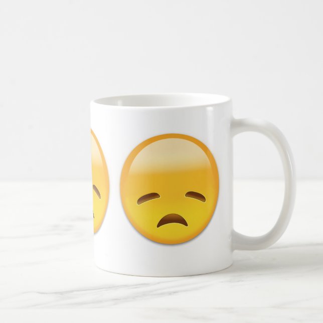 Mug Visage déçu Emoji (Droite)