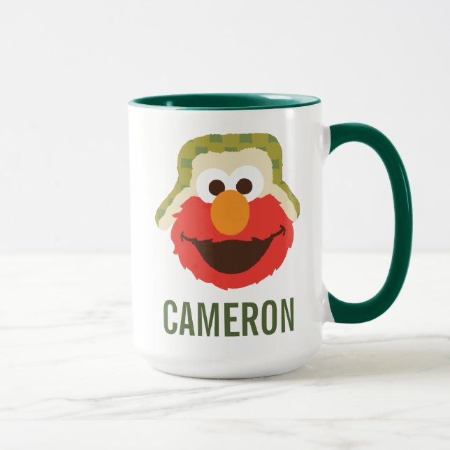 Mug Visage d'Elmo en forêt (Droite)