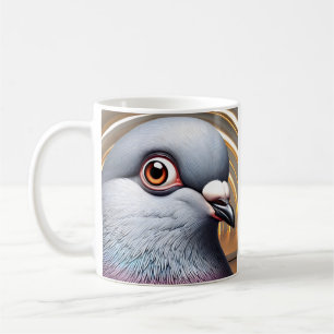 Mug Visage drôle de pigeon