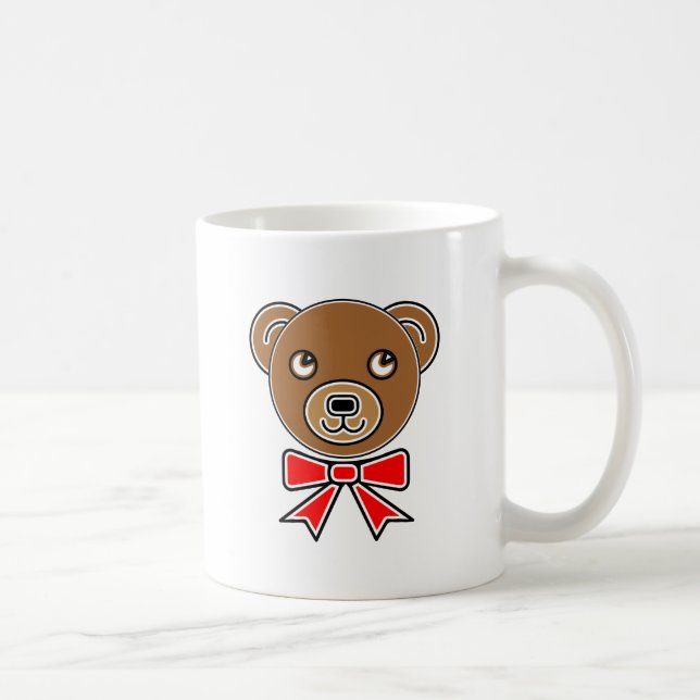 Mug Visage drôle d'ours (Droite)
