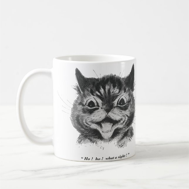 Mug Visage drôle du chat (3), Louis Wain (Gauche)