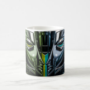 Mug Visage Émeraude Néon