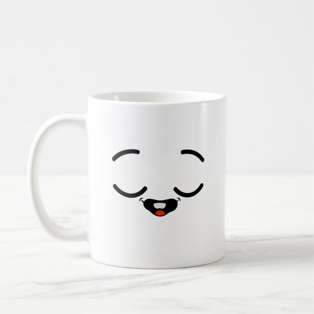 Mug visage heureux (Gauche)