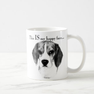 Mug Visage heureux de beagle