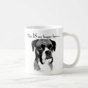 Mug Visage heureux de boxeur