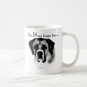 Mug Visage heureux de St Bernard