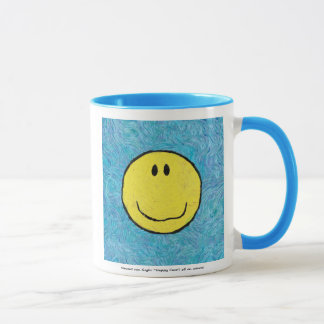 Mug visage heureux de van gogh