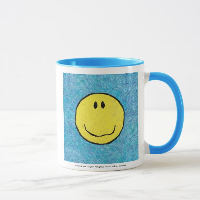 Mug visage heureux de van gogh (Droite)
