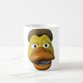 Mug Visage jaune de visage de canard