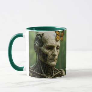 Mug Visage Papillon Surréalisme Mignon Fantastique
