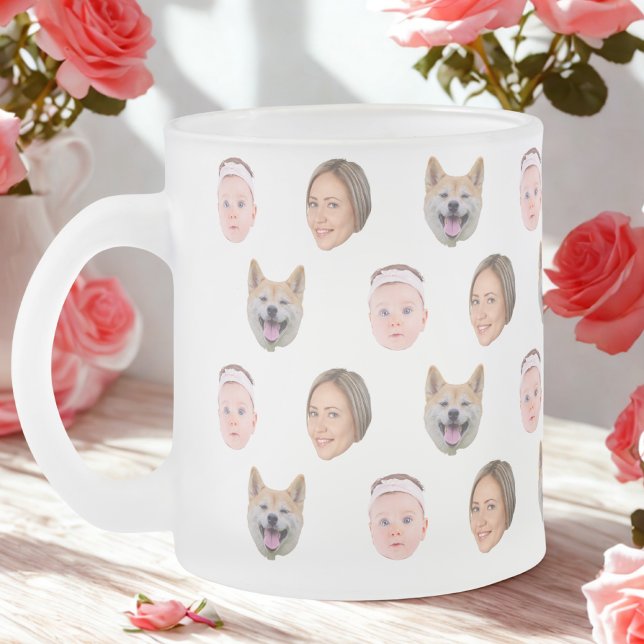 Mug Visage Personnalisé, Mug Photo Personnalisé, C (Créateur téléchargé)