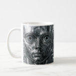 Mug Visage Robotique Hyper Réaliste<br><div class="desc">Vous êtes dans un futur saisissant avec ce portrait hyper réaliste d’un robot humanoïde. Ses traits métalliques détaillés, ses yeux perçants et son esthétique cybernétique en font une œuvre d’art parfaite pour les amateurs de science-fiction, d’intelligence artificielle et d’univers futuristes. Un visuel puissant, à la frontière entre machine et extraterrestre,...</div>
