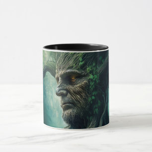 Mug Visage sage dans la forêt mystique de l'arbre anti