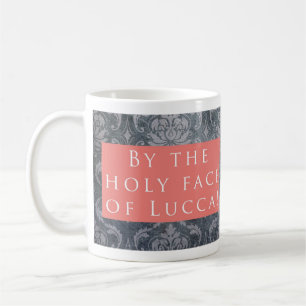 Mug Visage saint de Lucques ! Rose de motif