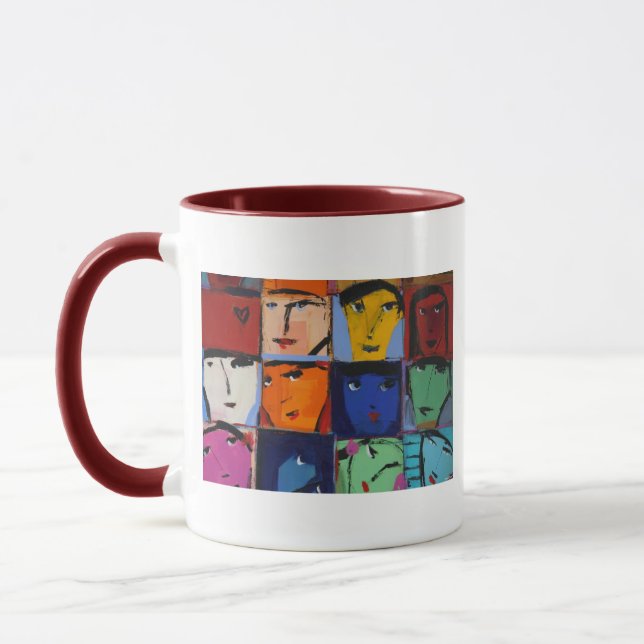 Mug Visages (Gauche)
