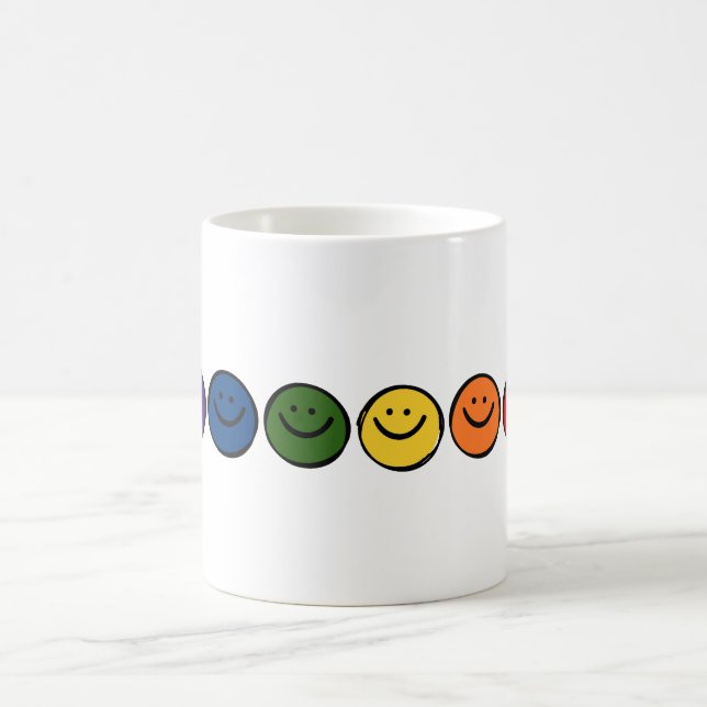 Mug  Visages Souriants Arc-en-Ciel  (Centre)