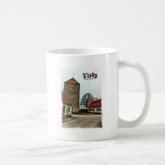 Mug Visby, tour du Gotland, Suède avec la frontière