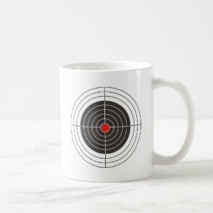 Mug Visez le tir pour le tireur d'arme à feu, de fusil