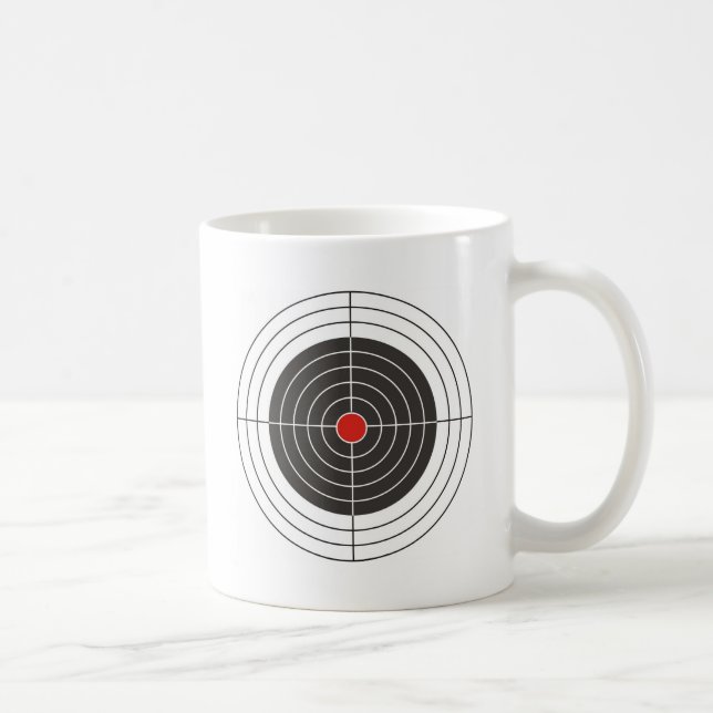 Mug Visez le tir pour le tireur d'arme à feu, de fusil (Droite)